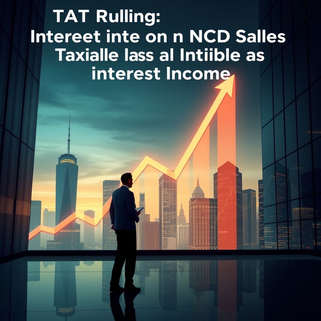 คำวินิจฉัย ITAT: ดอกเบี้ยค้างรับจากการขาย NCD ต้องเสียภาษีในฐานะรายได้ดอกเบี้ย
