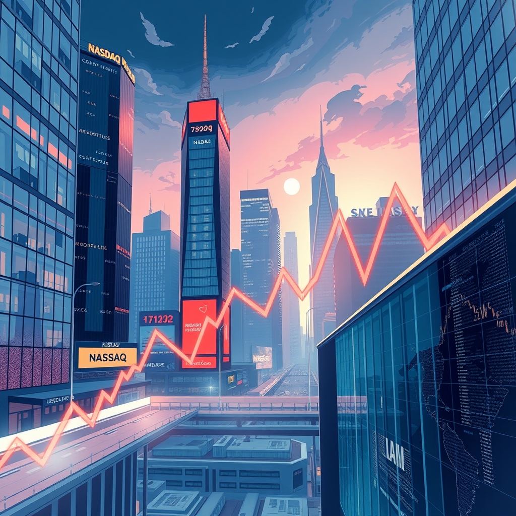 Mercados de EE. UU.: El Nasdaq cae mientras los gigantes tecnológicos y SpaceX arrastran los índices