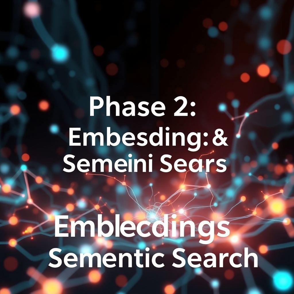 Phase 2: Embeddings & Semantic Search