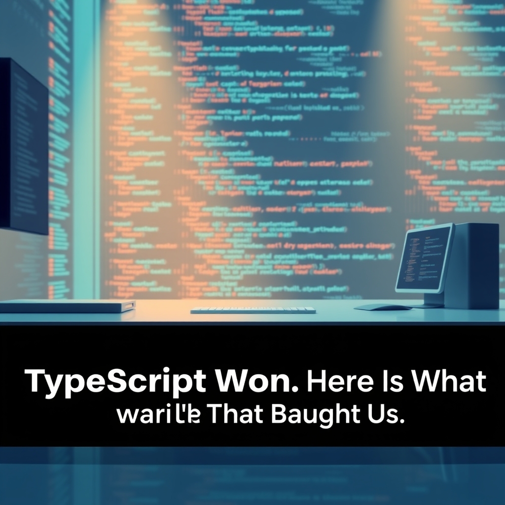 TypeScript ชนะแล้ว และนี่คือสิ่งที่เราได้รับ