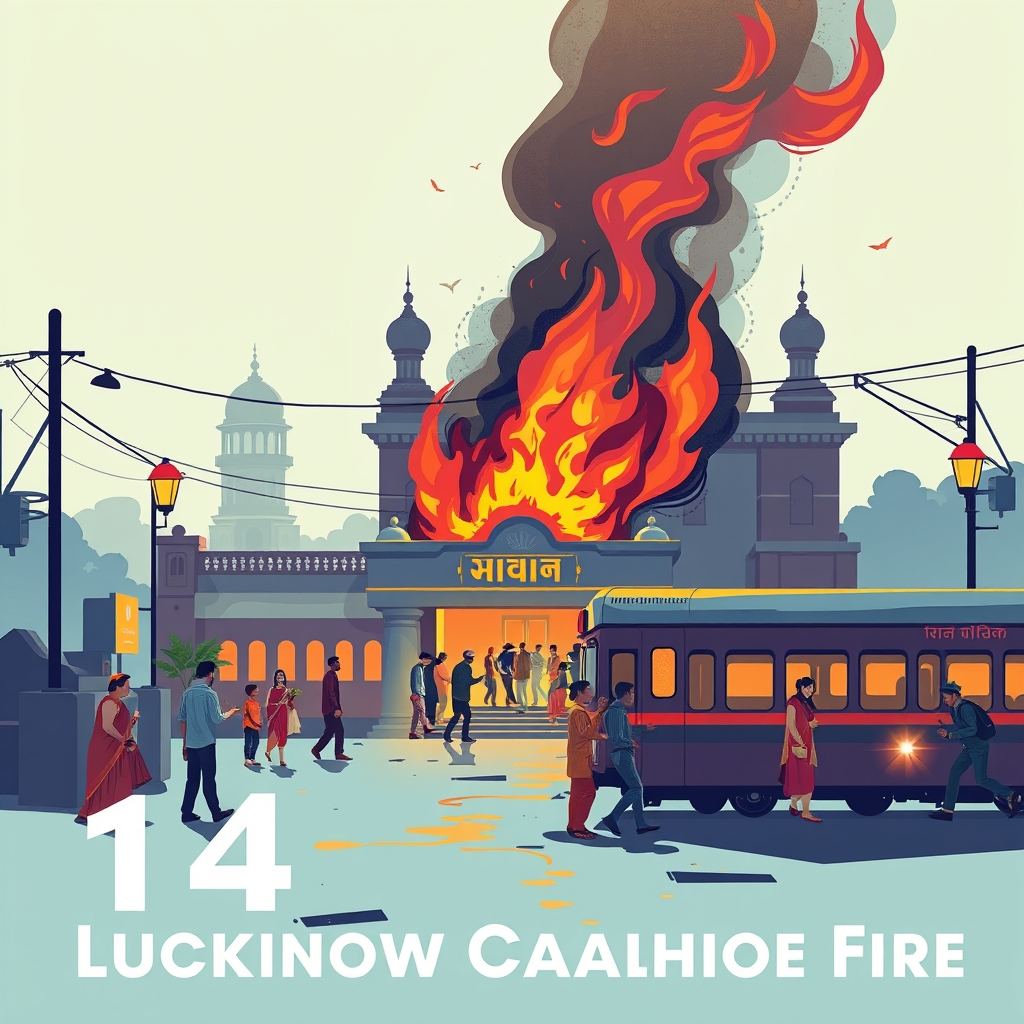 14 Dead in Lucknow Coaching Centre Fire