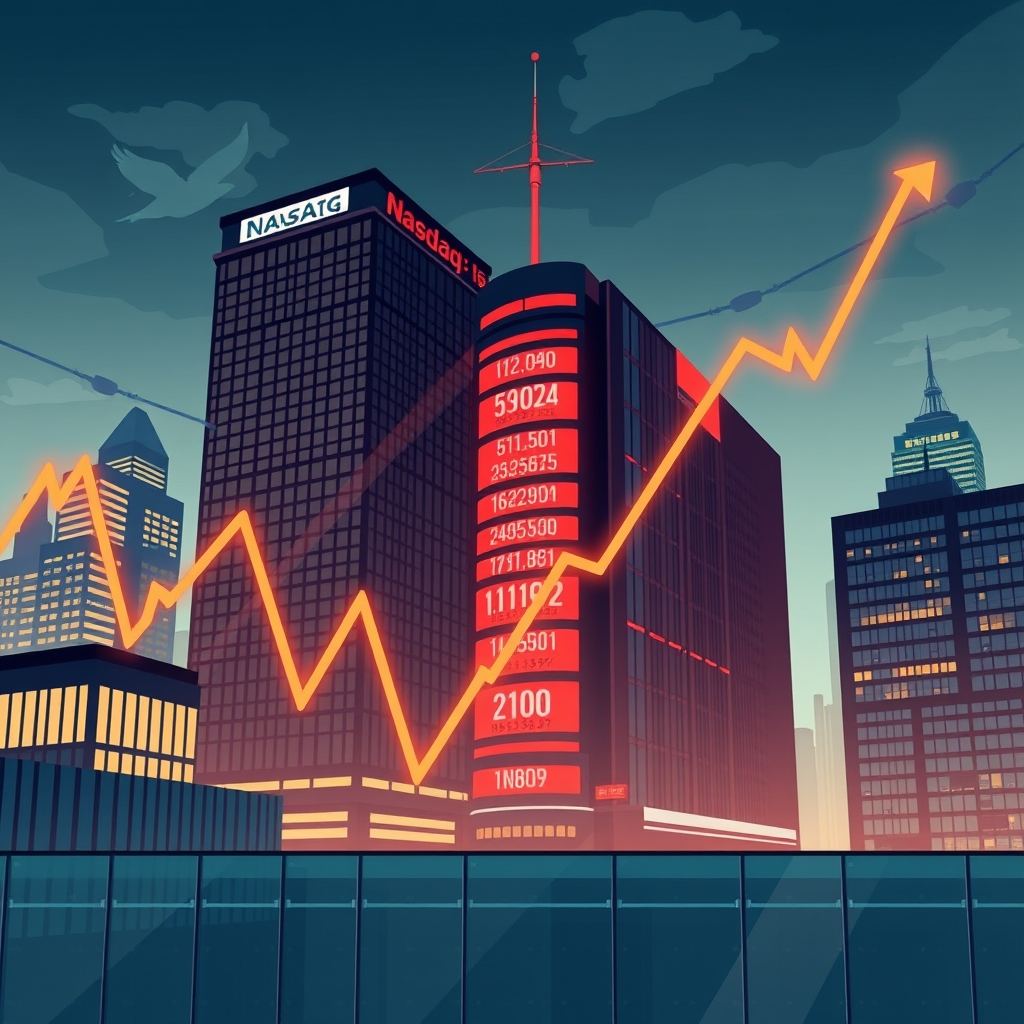US Markets Diverge: Nasdaq and S&P 500 Slip as Tech Valuations Face Pressure