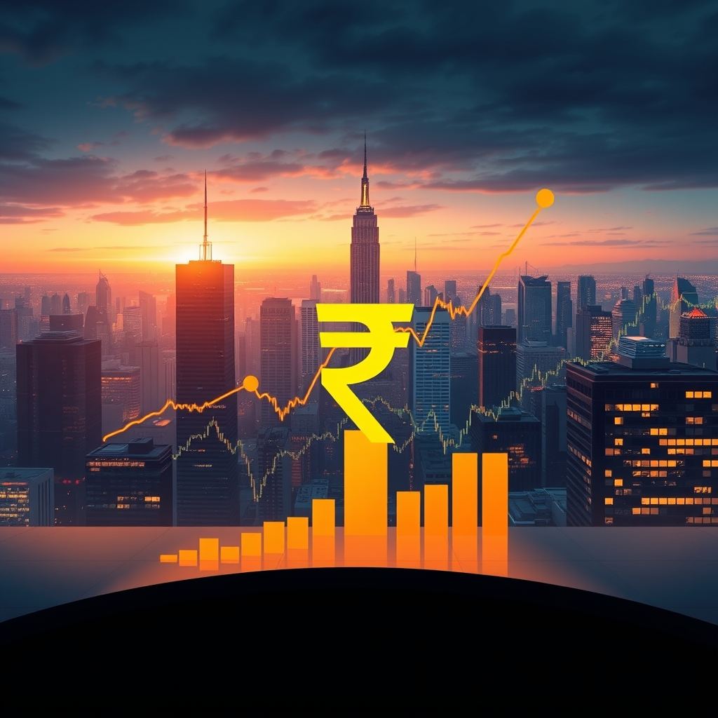 Indian Rupee Gains as Falling Oil Prices and Foreign Inflows Boost Sentiment