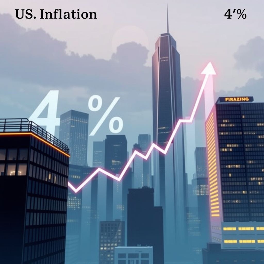 US Inflation Surges Above 4% as Consumer Spending Remains Resilient
