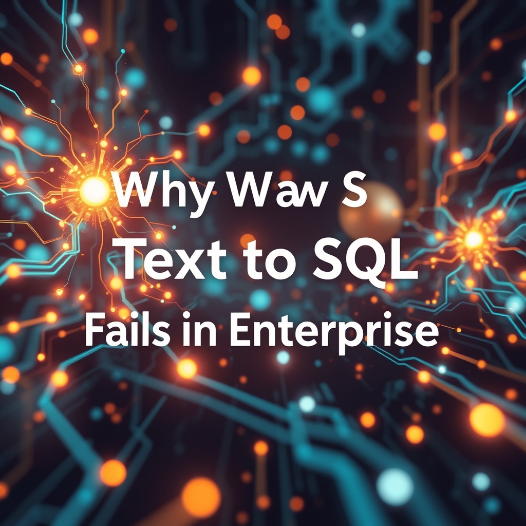 Why Text to SQL Fails in Enterprise