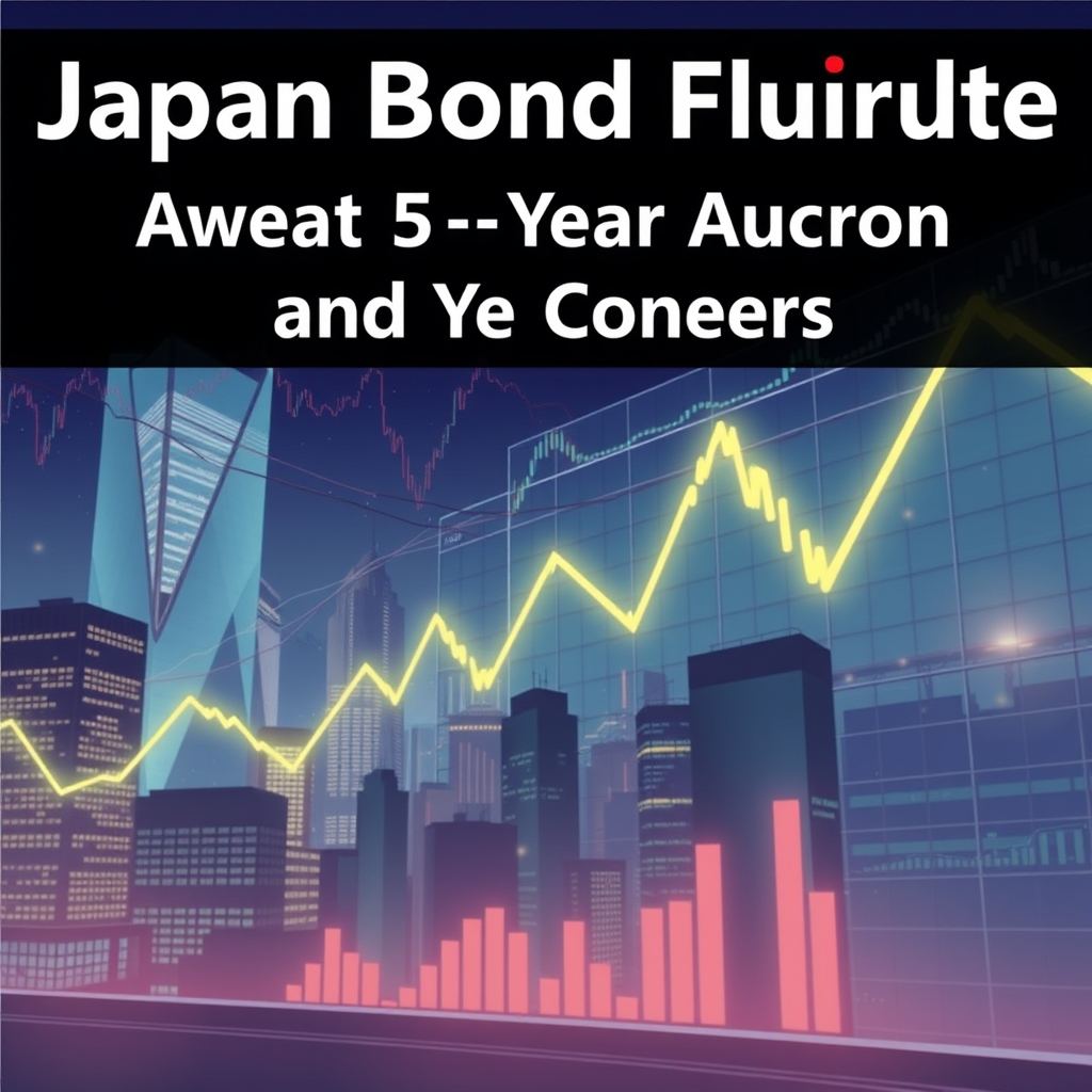 Japan Bond Yields Fluctuate Amid Weak 5 Year Auction and Yen Concerns