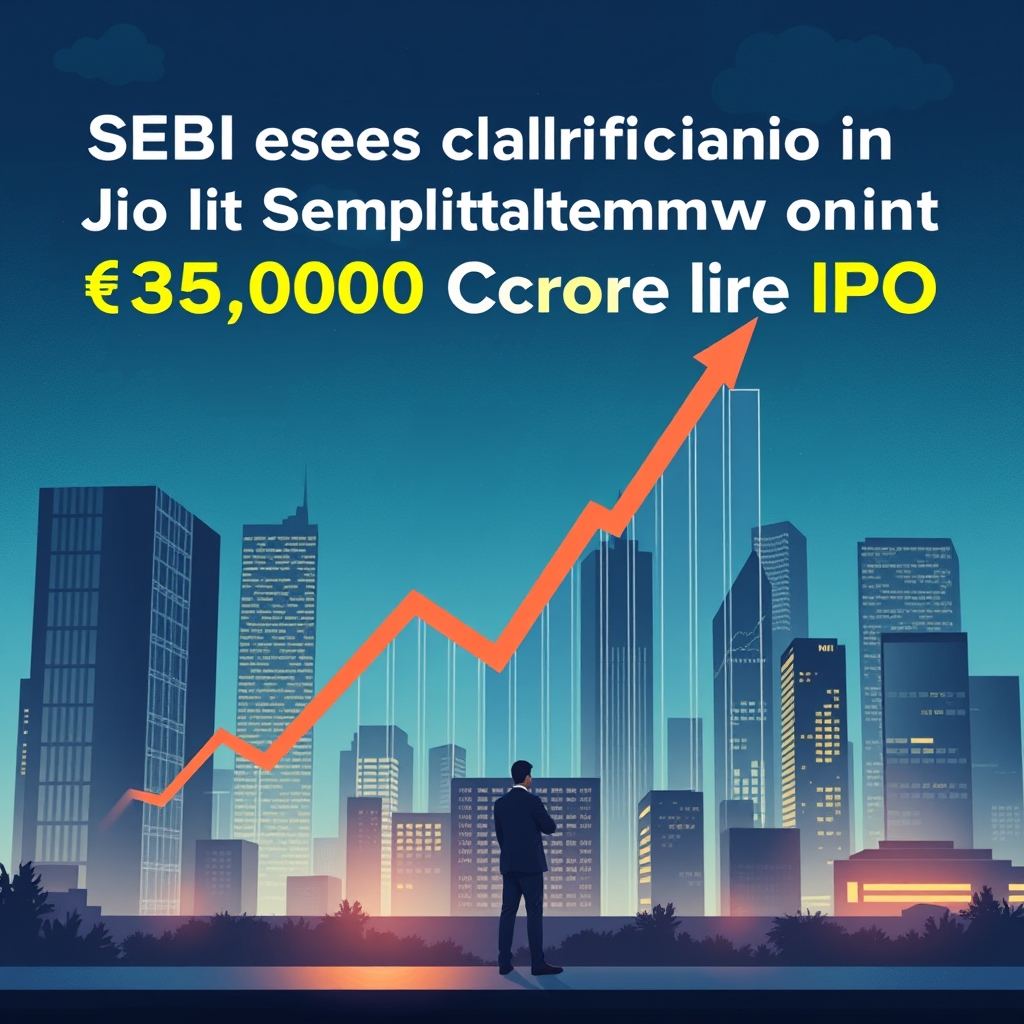 SEBI Seeks Clarification from Jio Platforms on Landmark ₹35,000 Crore IPO