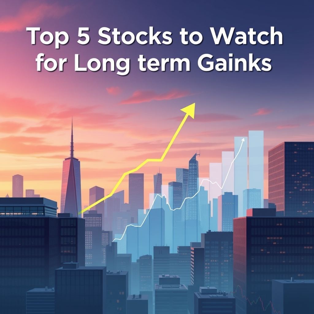 Top 5 Stocks to Watch for Long Term Gains: High Growth Picks