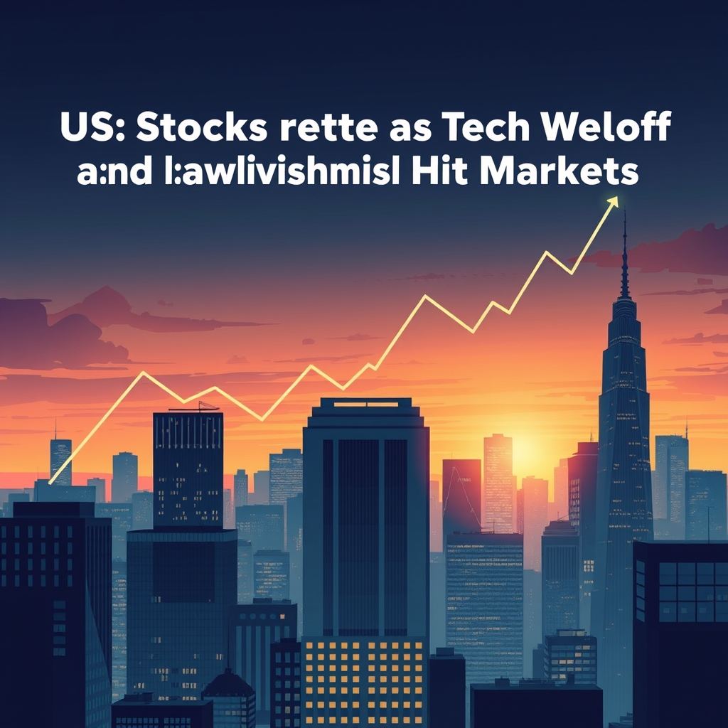 US Stocks Retreat as Tech Selloff and Fed Hawkishness Hit Markets