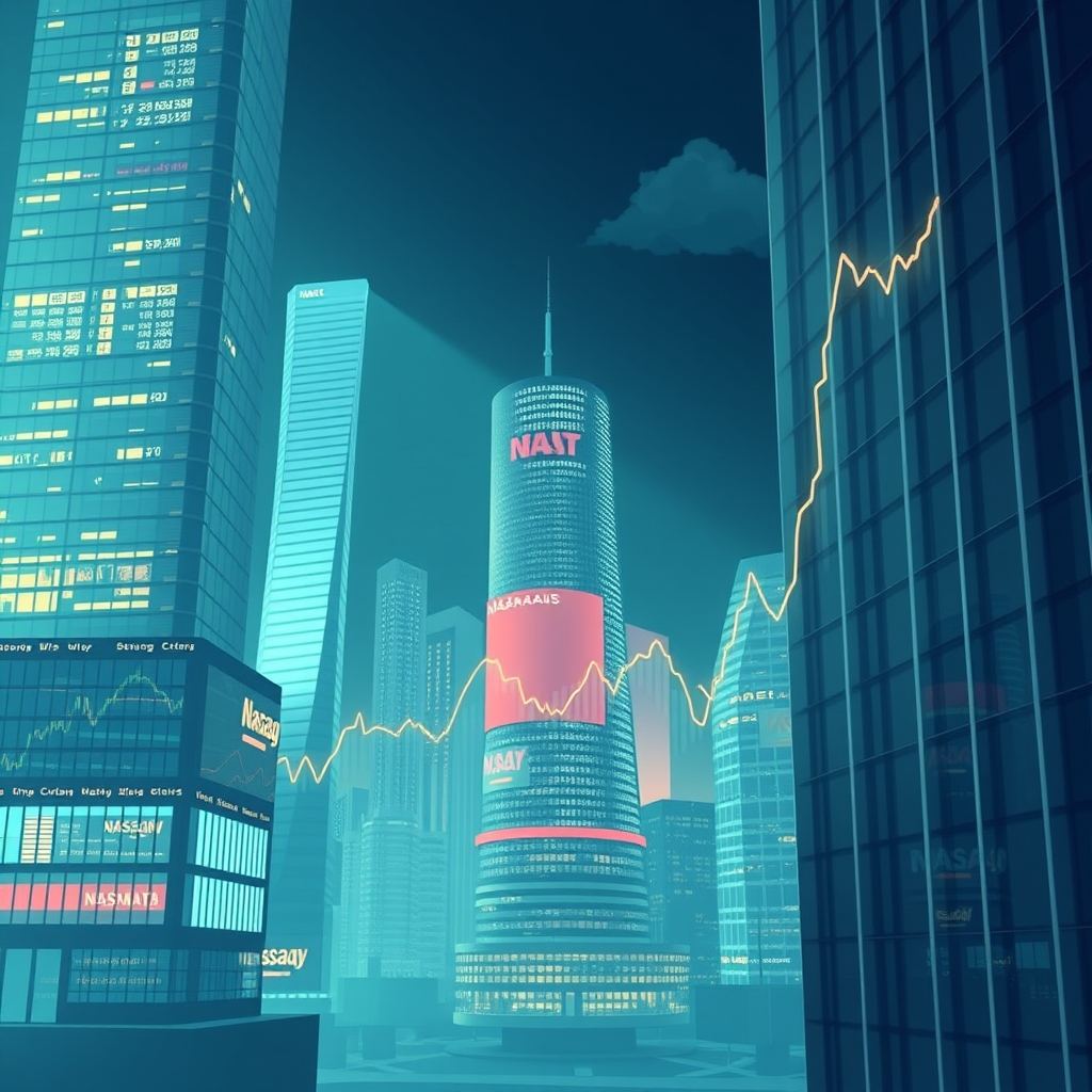 US Markets: Nasdaq and S&P 500 Slip as Tech Giants Face Pullback