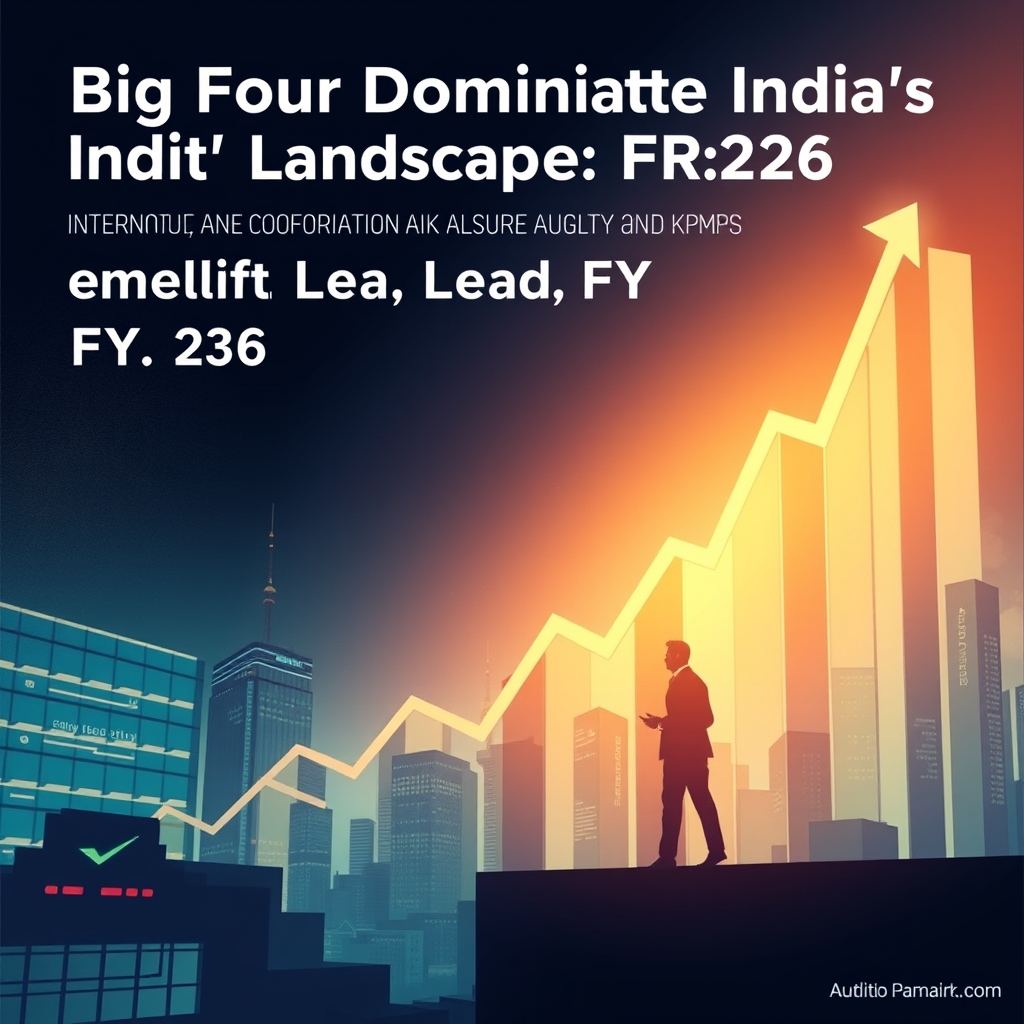 Big Four Dominate India's Audit Landscape: EY, KPMG, and Deloitte Lead FY26