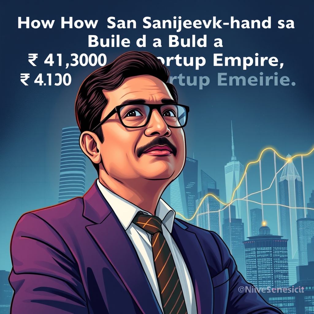 How Sanjeev Bikhchandani Built a ₹41,300 Crore Startup Empire