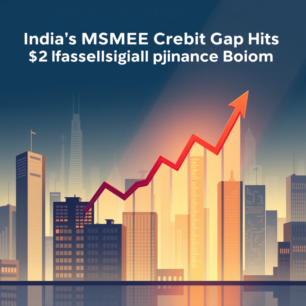 India’s MSME Credit Gap Hits ₹25 Lakh Crore Despite Digital Finance Boom