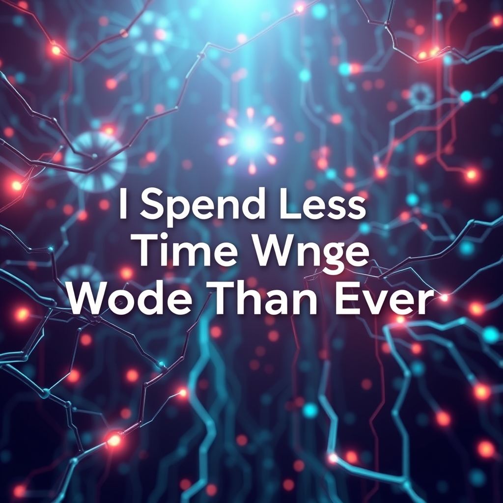 I Spend Less Time Writing Code Than Ever