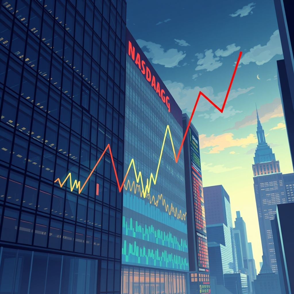 US Markets: Nasdaq Slumps as Tech Giants Retreat Amid Geopolitical Shifts