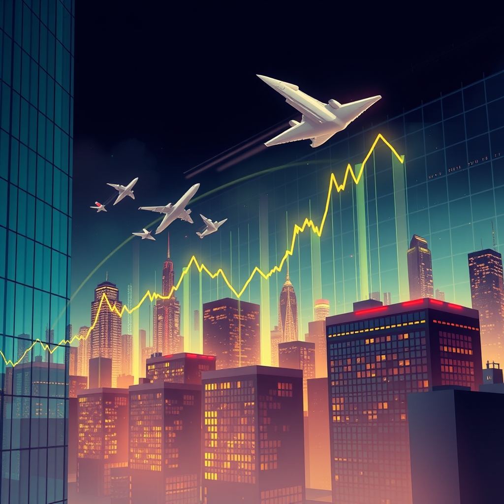 Aviation Stocks Surge as Crude Oil Prices Crash Below Pre War Levels
