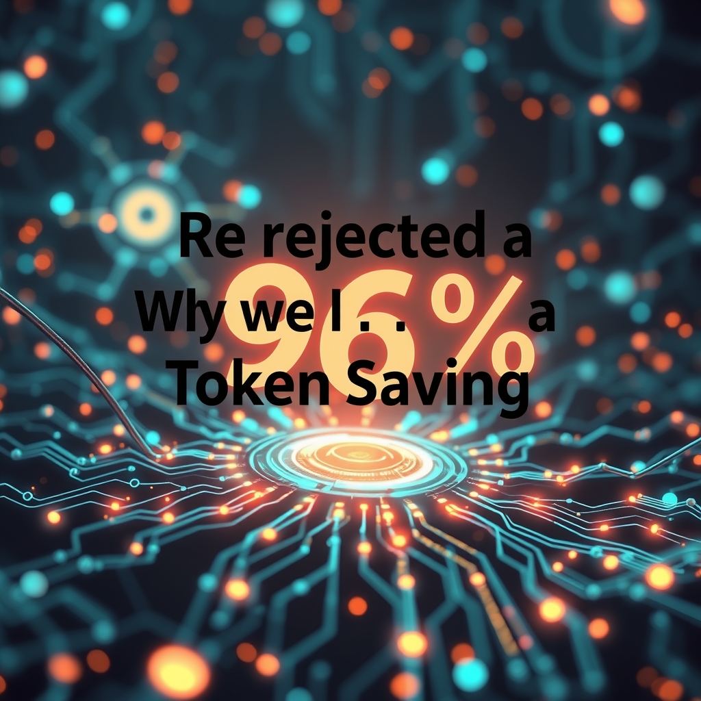 Why We Rejected a 96% Token Saving