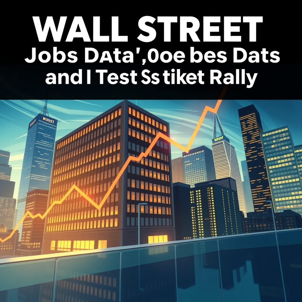 Wall Street Outlook: Jobs Data and Fed Rate Bets to Test US Stock Rally