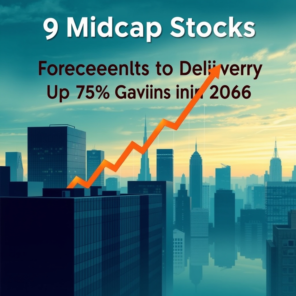9 Midcap Stocks Forecasted to Deliver Up to 75% Gains in 2026