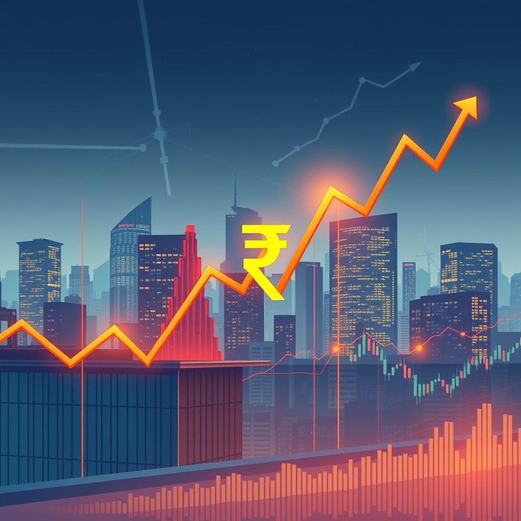 Indian Rupee Gains Strength as Falling Oil Prices Boost Sentiment