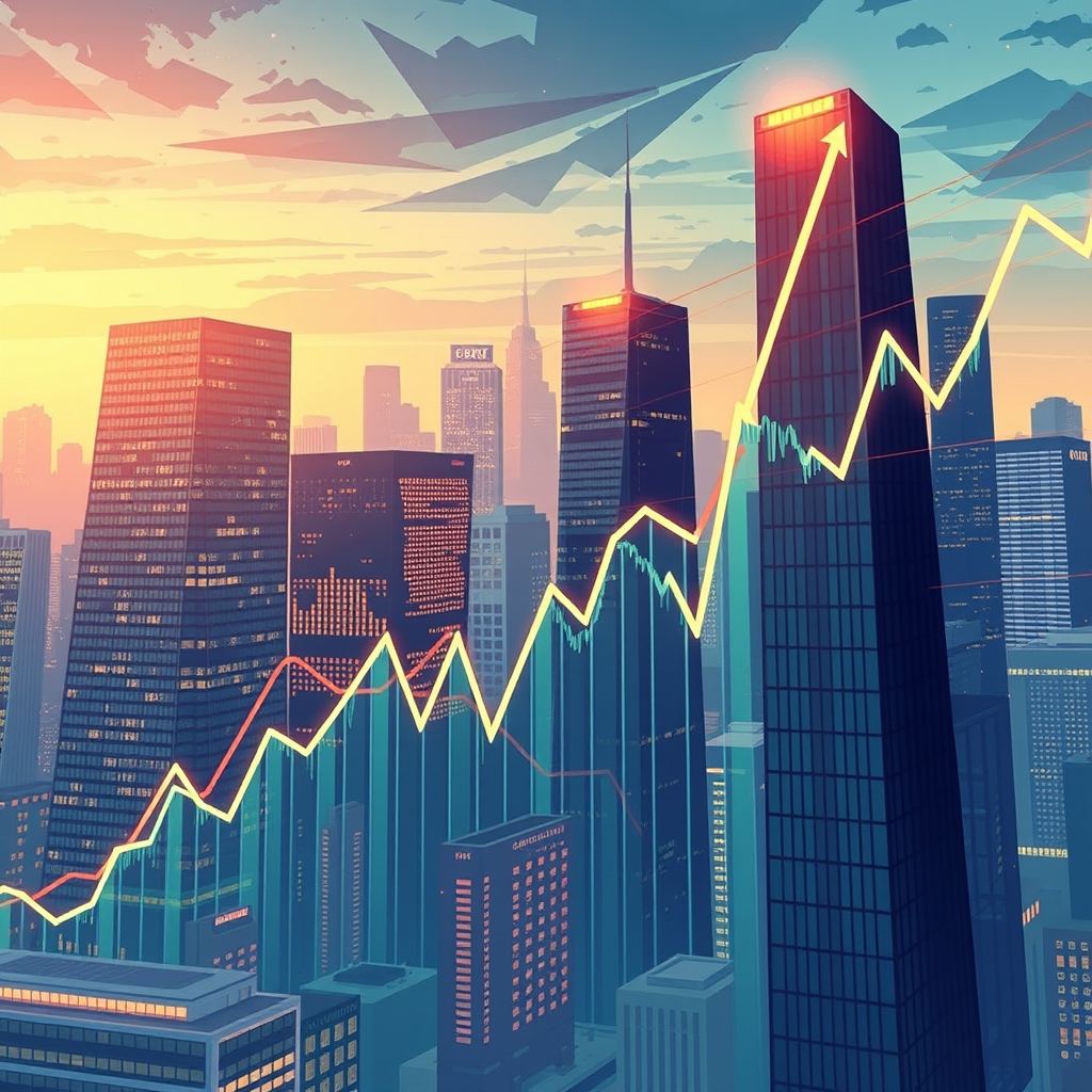 US Markets Surge as Micron Boosts AI Optimism and Economic Data Strengthens