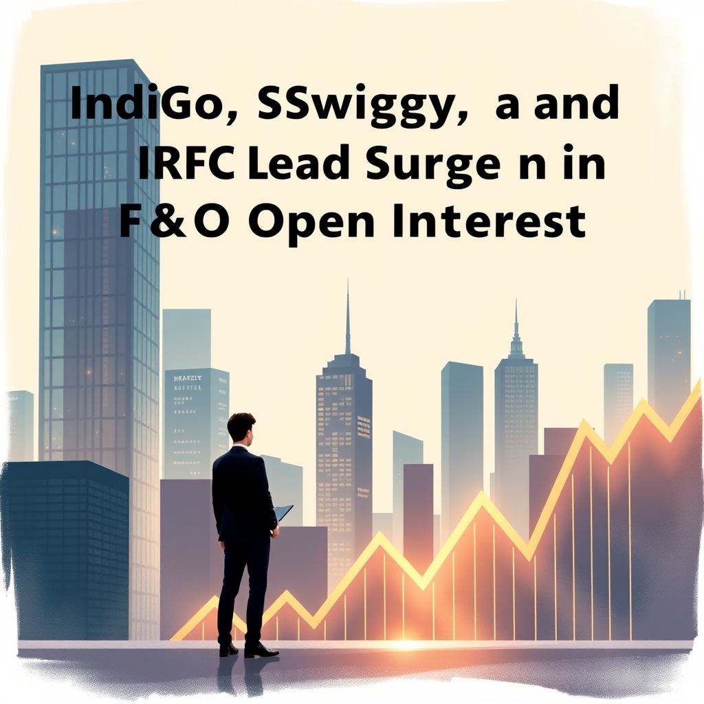 IndiGo, Swiggy, and IRFC Lead Surge in F&O Open Interest