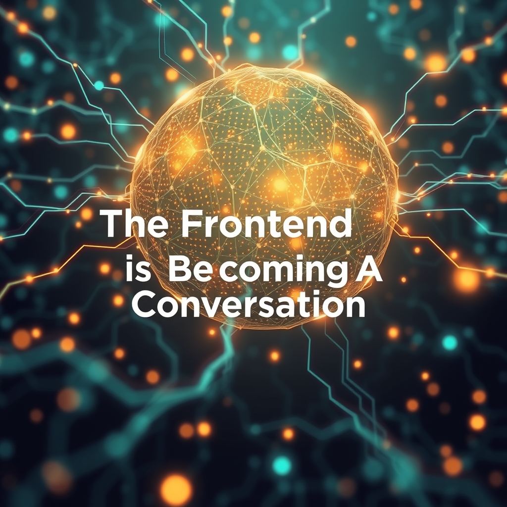 The Frontend Is Becoming A Conversation