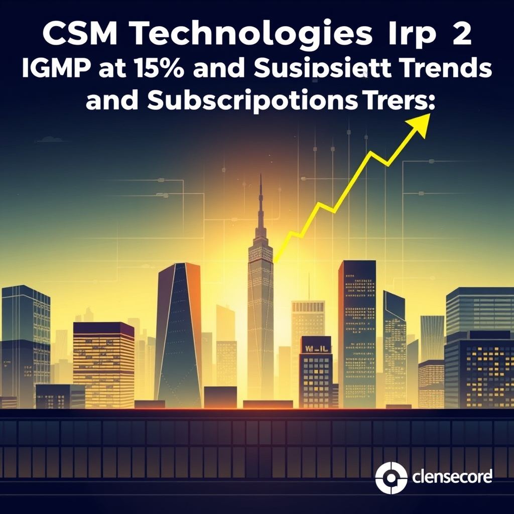CSM Technologies IPO 2일 차: GMP 4% 및 청약 트렌드
