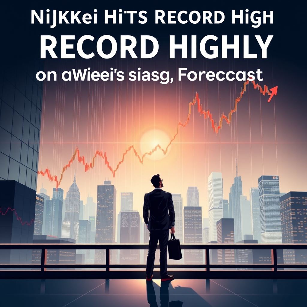 Nikkei Hits Record High as AI Rally Surges on Micron’s Strong Forecast