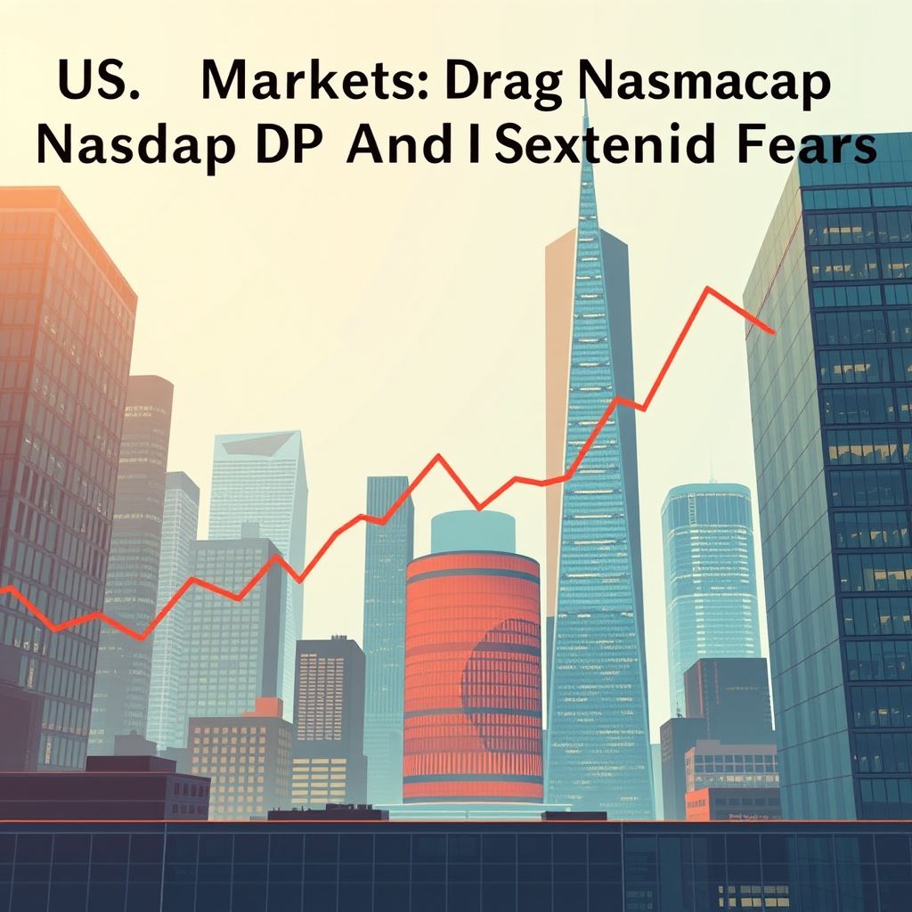Рынки США: Технологические гиганты тянут Nasdaq и S&P вниз на фоне опасений по поводу расходов на ИИ