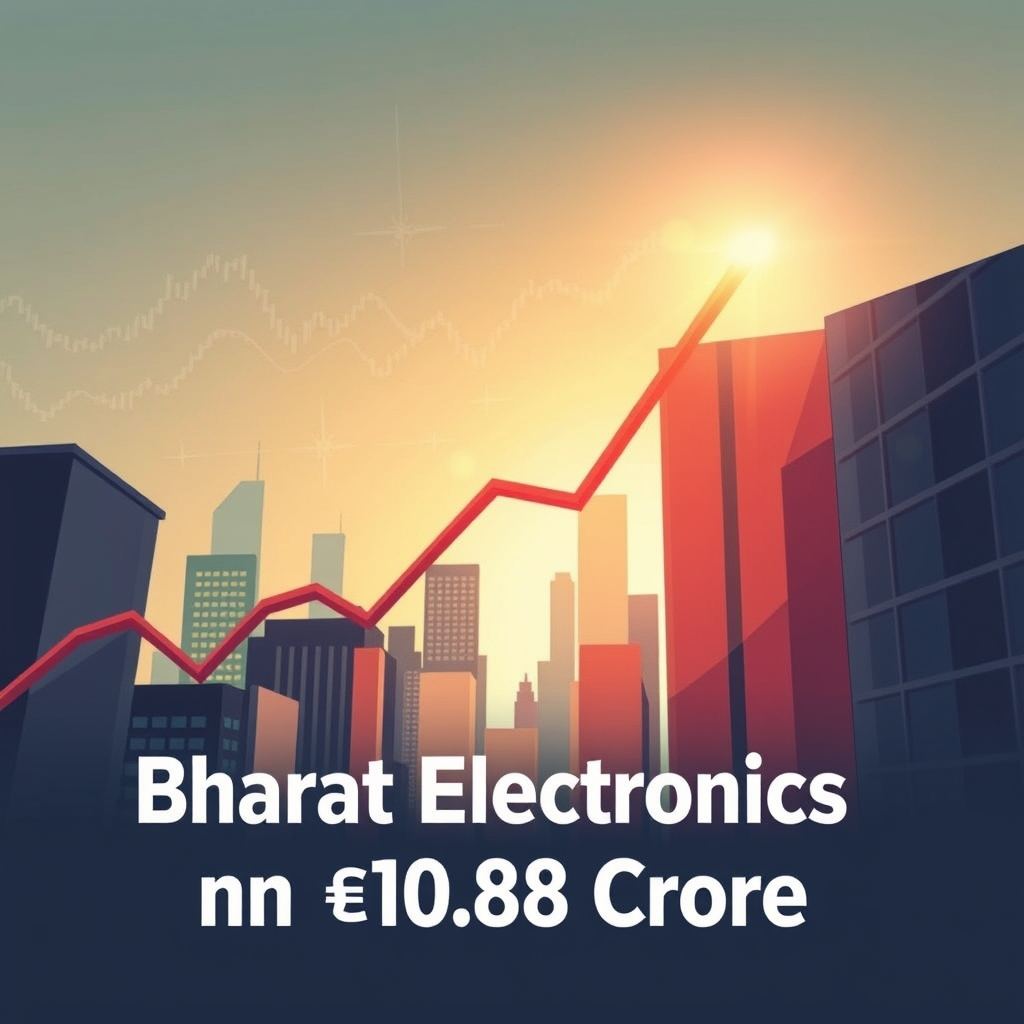 Les actions de Bharat Electronics bondissent suite à de nouvelles commandes de défense d'une valeur de 1 081 crores de roupies