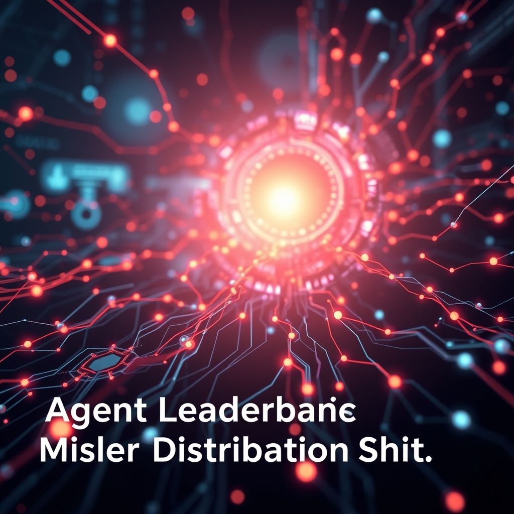 Agent Leaderboards Mislead Under Distribution Shift