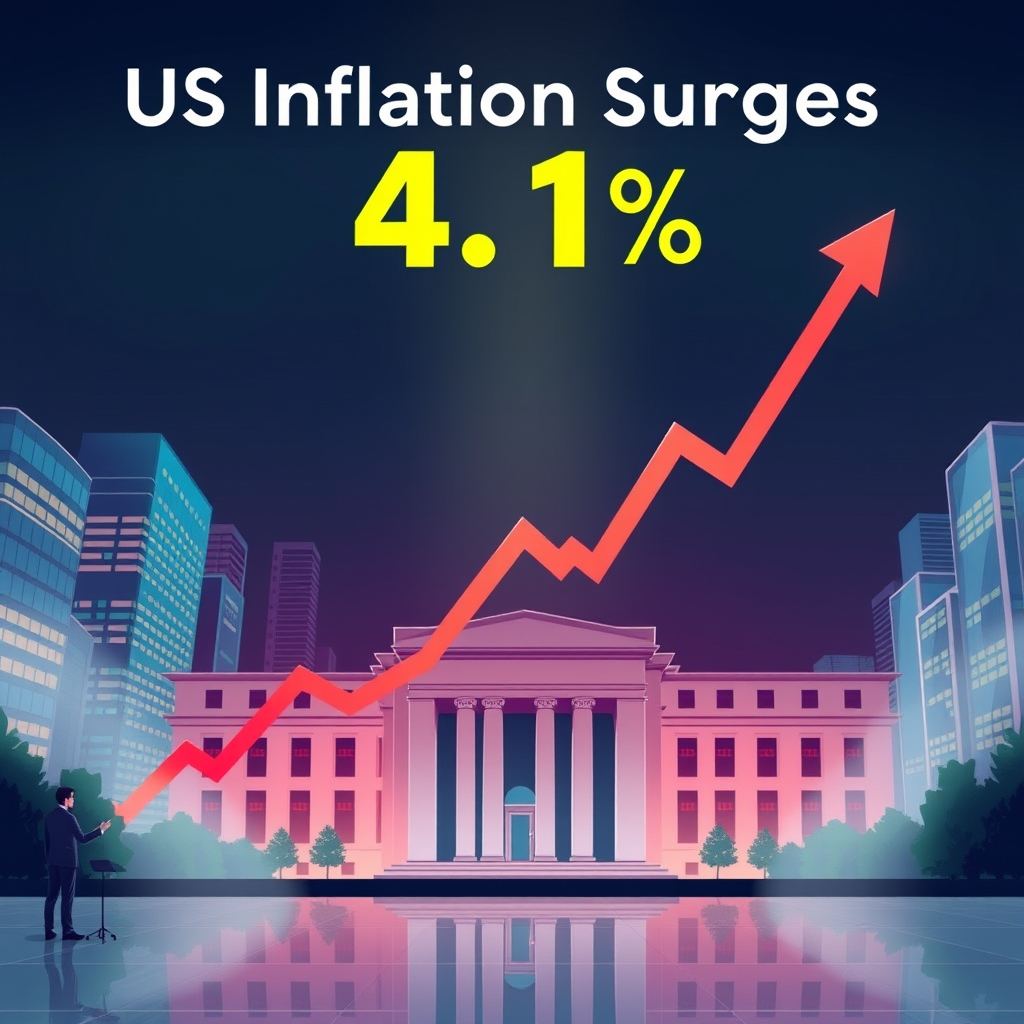 US Inflation Surges to 4.1%: Will the Federal Reserve Hike Rates?