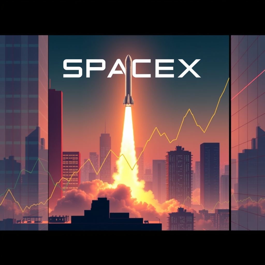 أسهم SpaceX تتعافى لتقطع سلسلة خسائر استمرت ثلاثة أيام