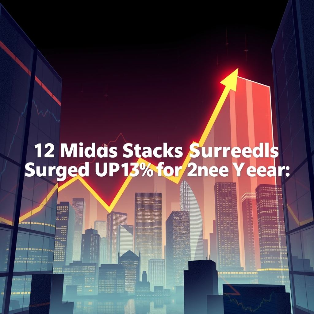 ۱۲ سهم Midcap در یک سال تا ۵۵٪ رشد کردند: یک بررسی عمیق