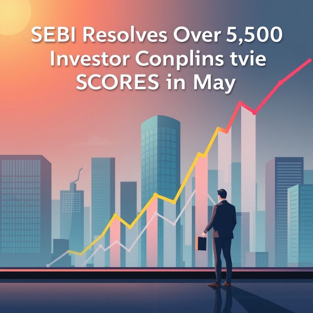 SEBI Resolves Over 5,500 Investor Complaints via SCORES in May