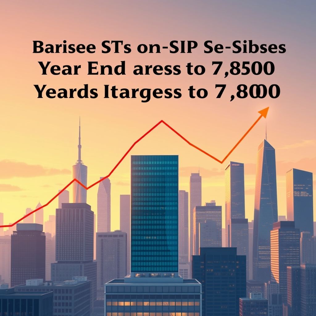 Barclays and Stifel Raise S&P 500 Year End Targets to 7,800