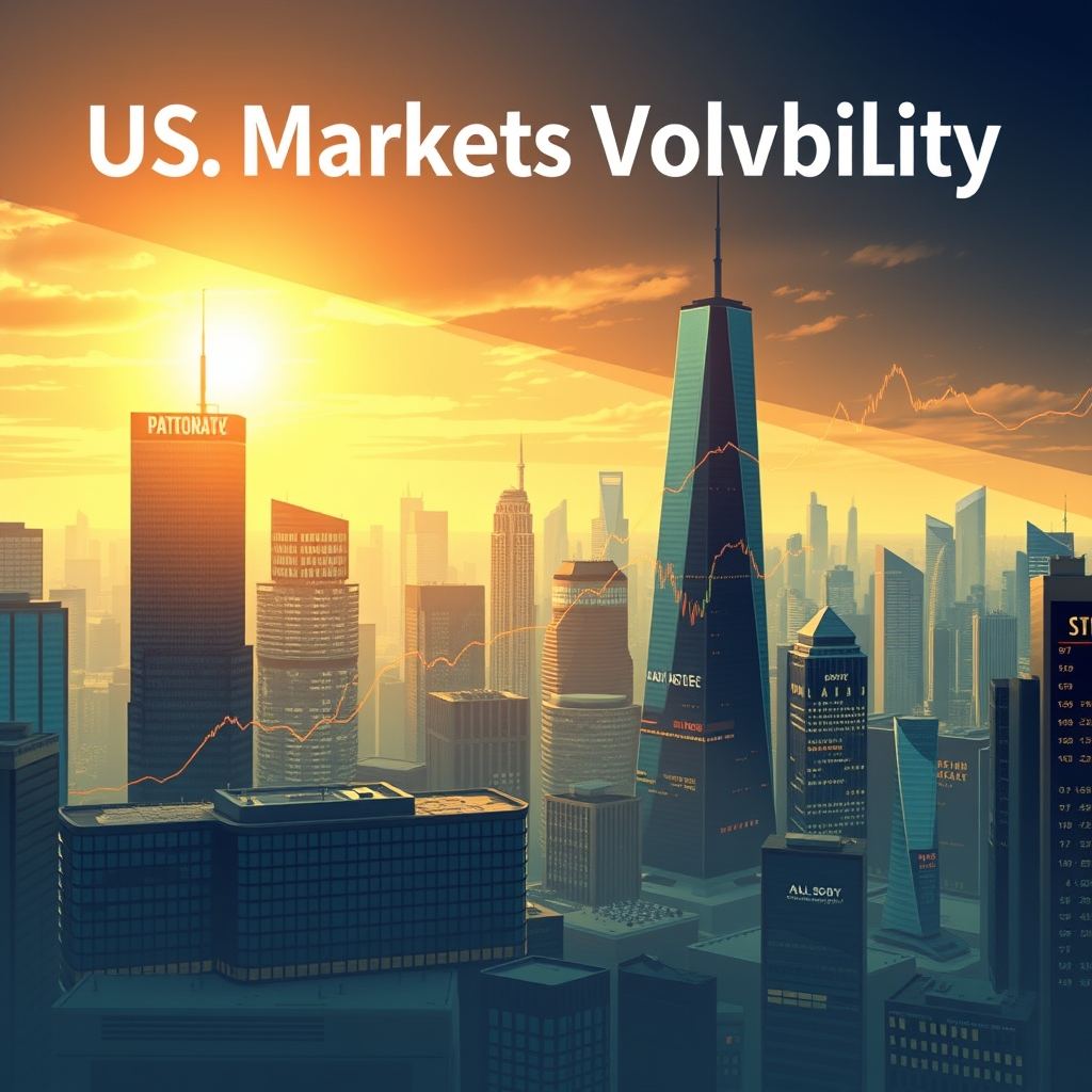 US Markets Volatility: Tech Stocks Retreat as Dow Gains Ground