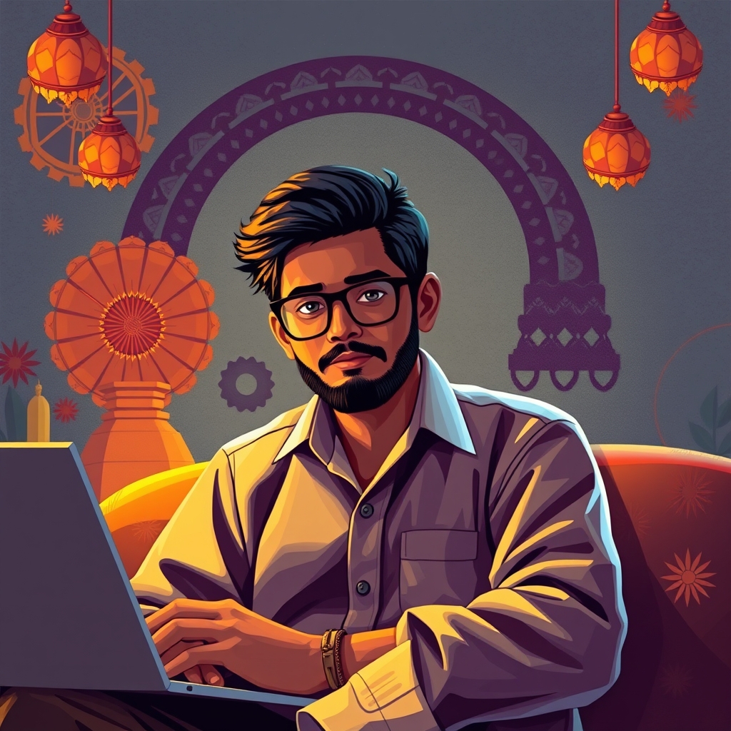 A 26 year old remote worker in India earns close to four lakh rupees every month. By most standards, that is an extraord