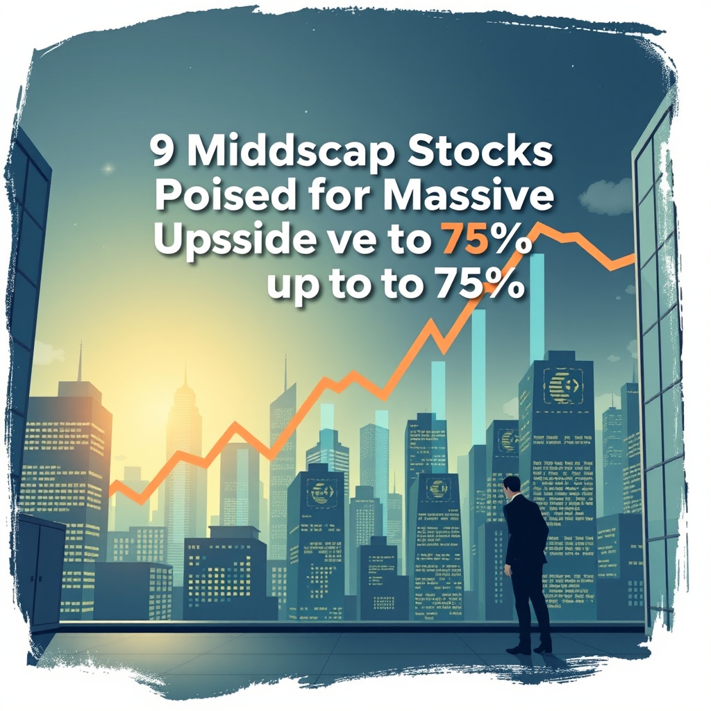 ۹ سهم میانرتبه (Midcap) آماده برای رشد چشمگیر تا ۷۵ درصد