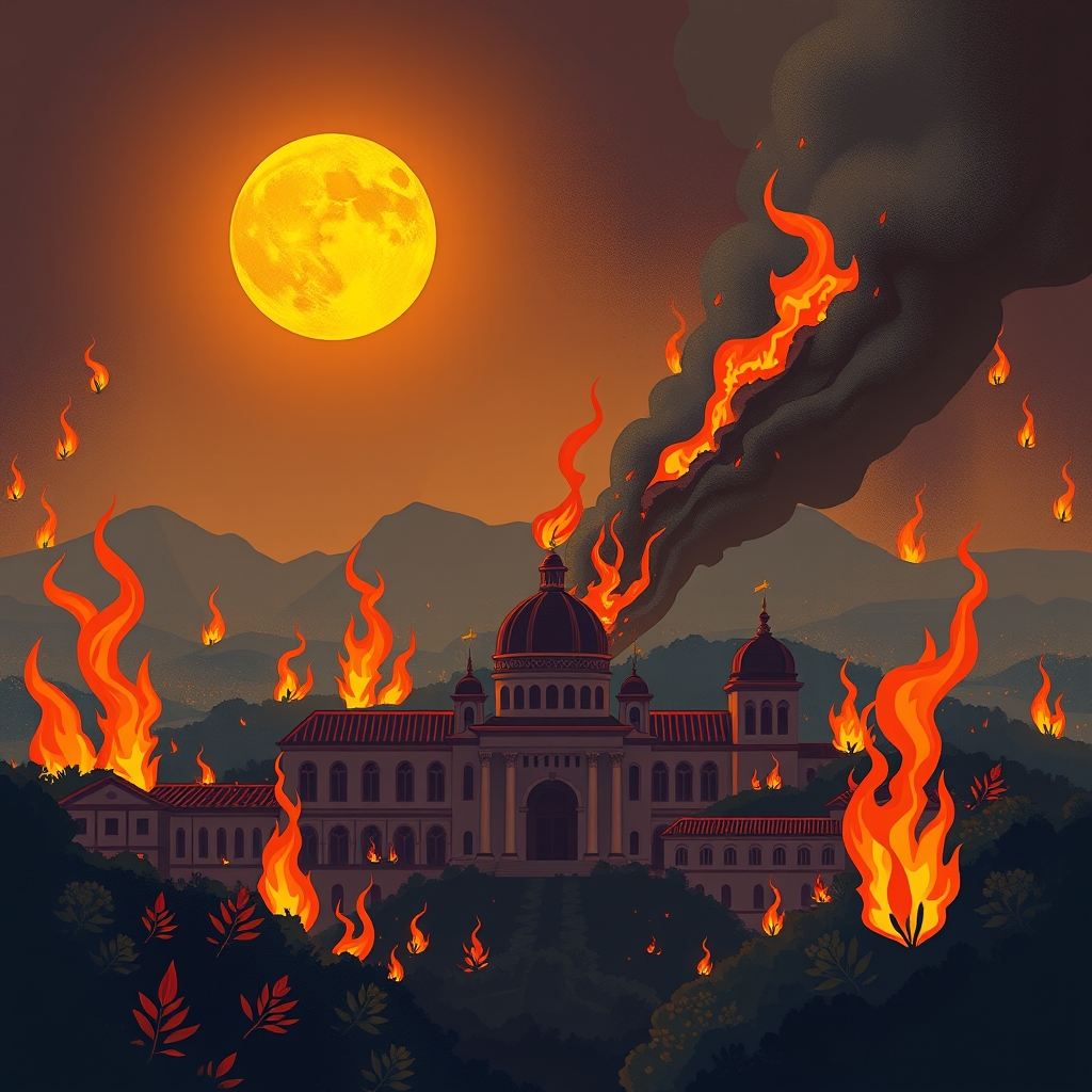 Massive Wildfires Devastate France and Spain: Bordeaux and Madrid Under Threat