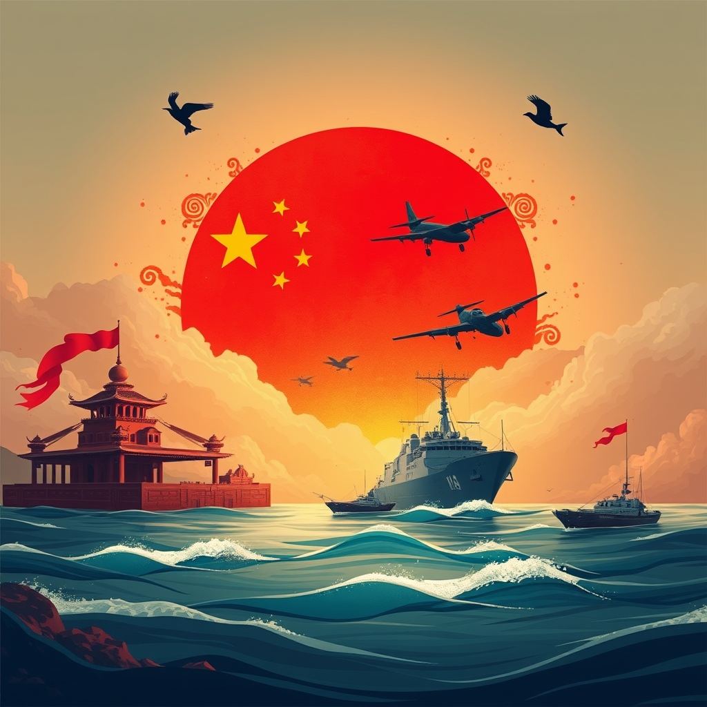 China, Indonesia Hold Joint Naval Drill East of Taiwan, Raising Regional Tensions
