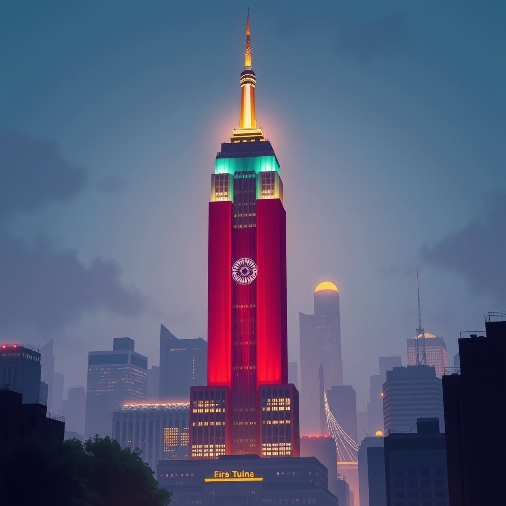 Empire State Building Protest: High Stakes Banner Display in New York