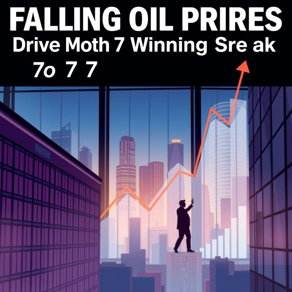 Falling Oil Prices Drive Indian Stocks to 7 Month Winning Streak