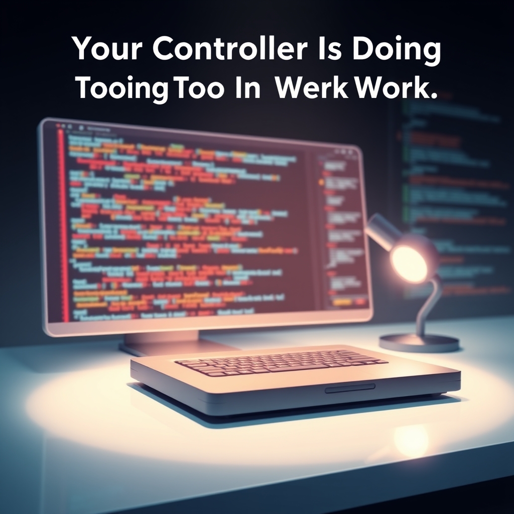Your Controller Is Doing Too Much Work