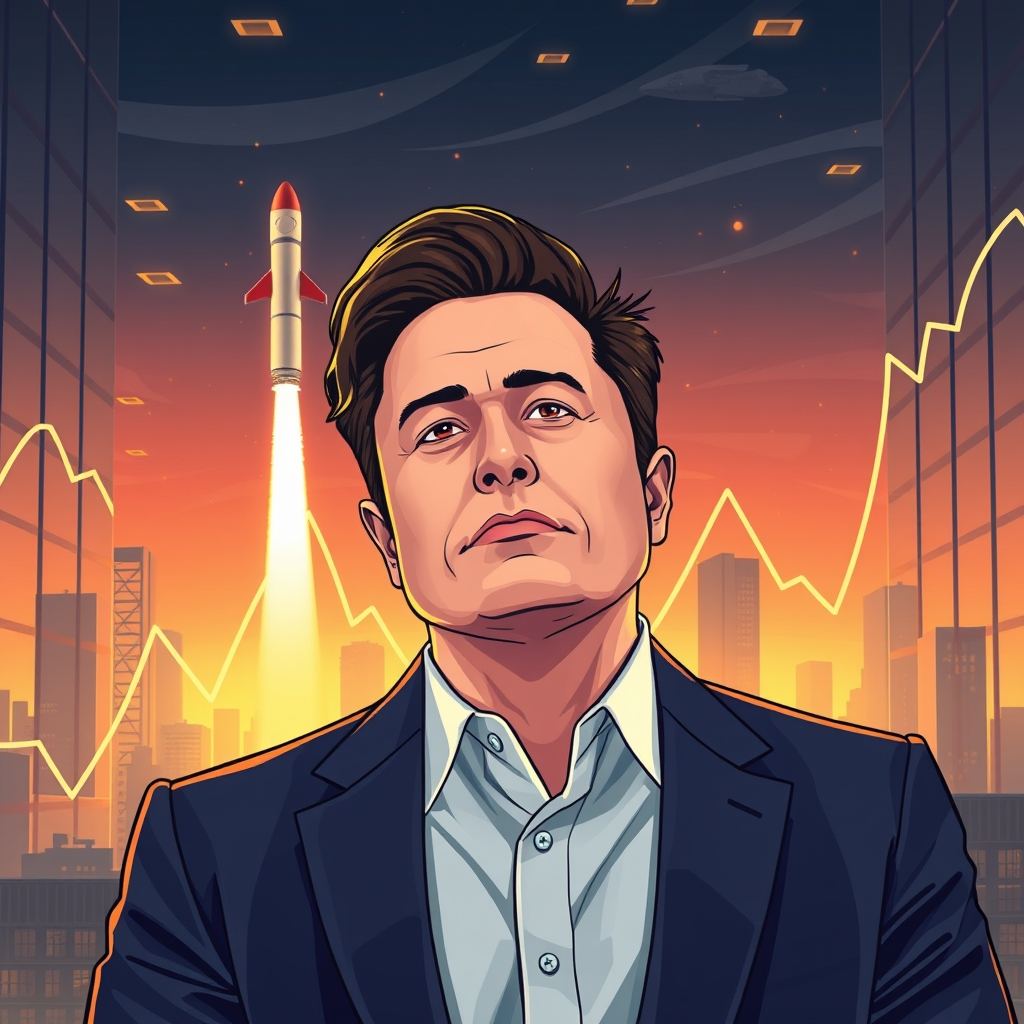 Elon Musk’s Wealth Dips $350 Billion as SpaceX Faces Massive Rout