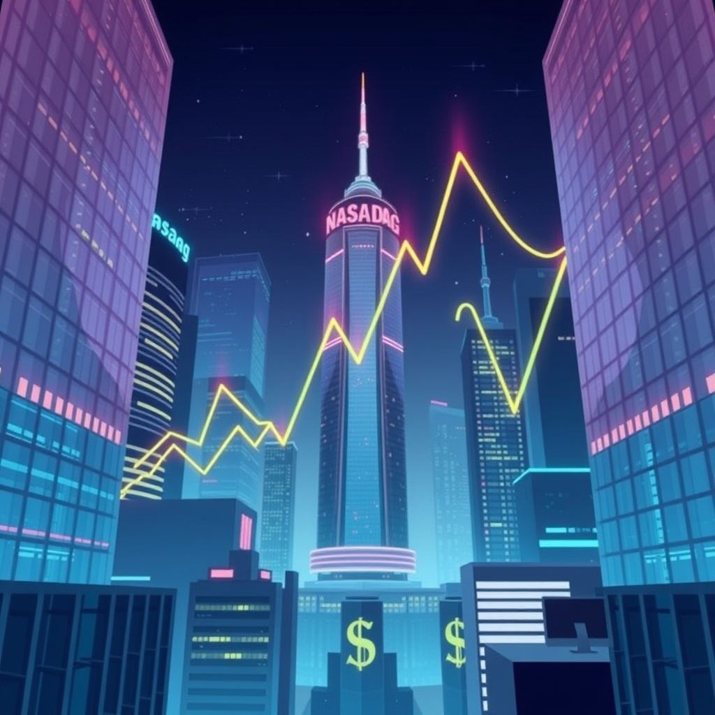 US Markets Diverge: Nasdaq and S&P 500 Slip as Tech Stocks Retreat