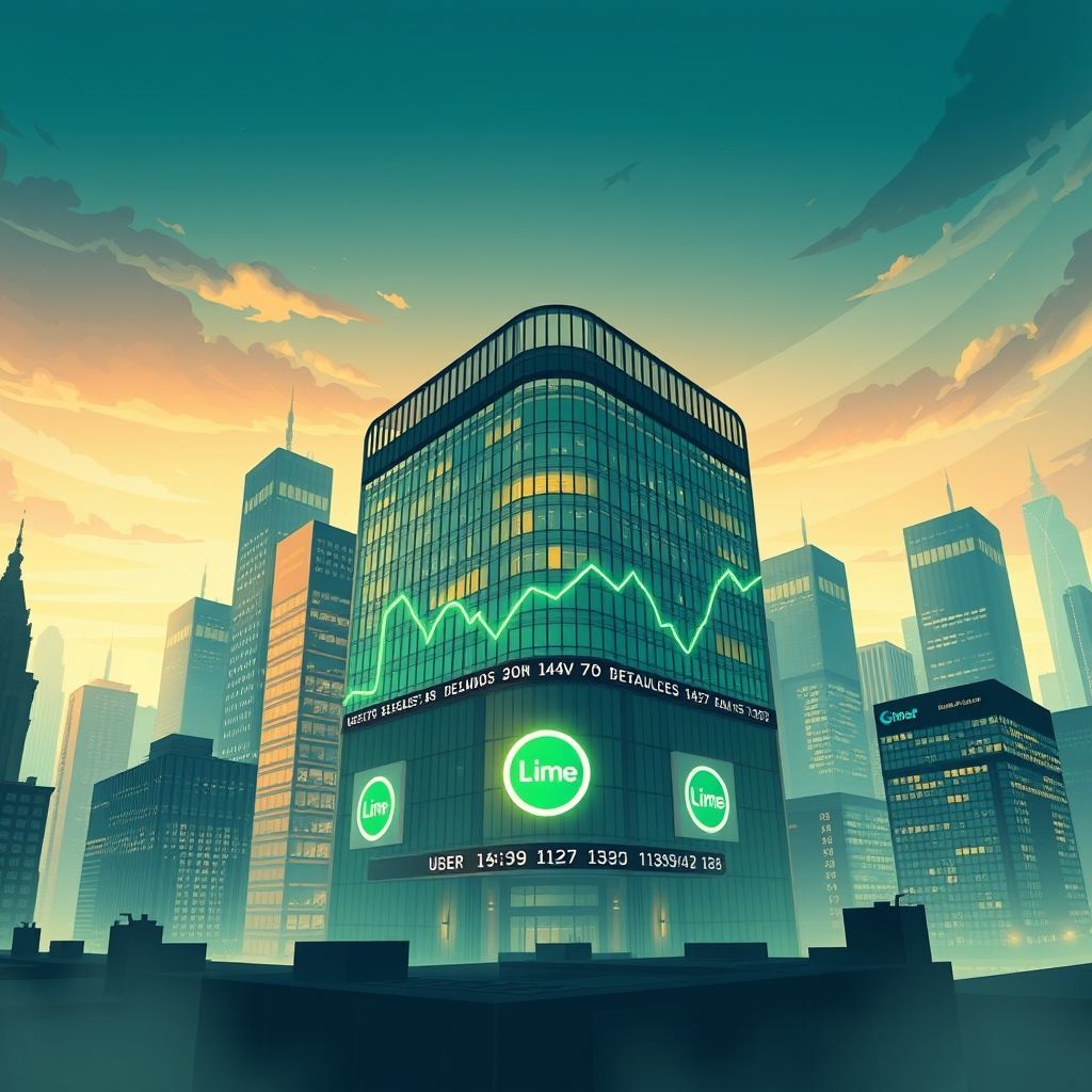 شركة Lime المدعومة من Uber تدرج في بورصة ناسداك بتقييم 1.73 مليار دولار