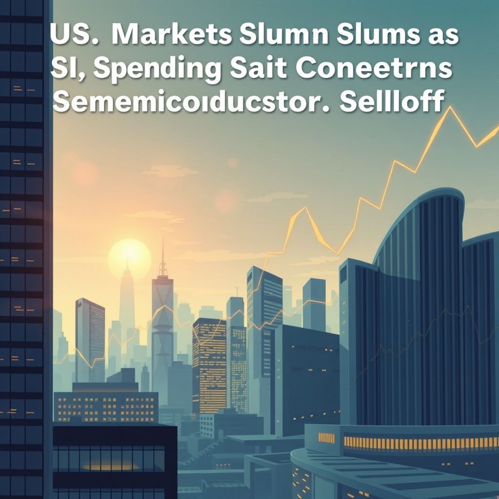 US Markets Slump as AI Spending Concerns Trigger Semiconductor Selloff