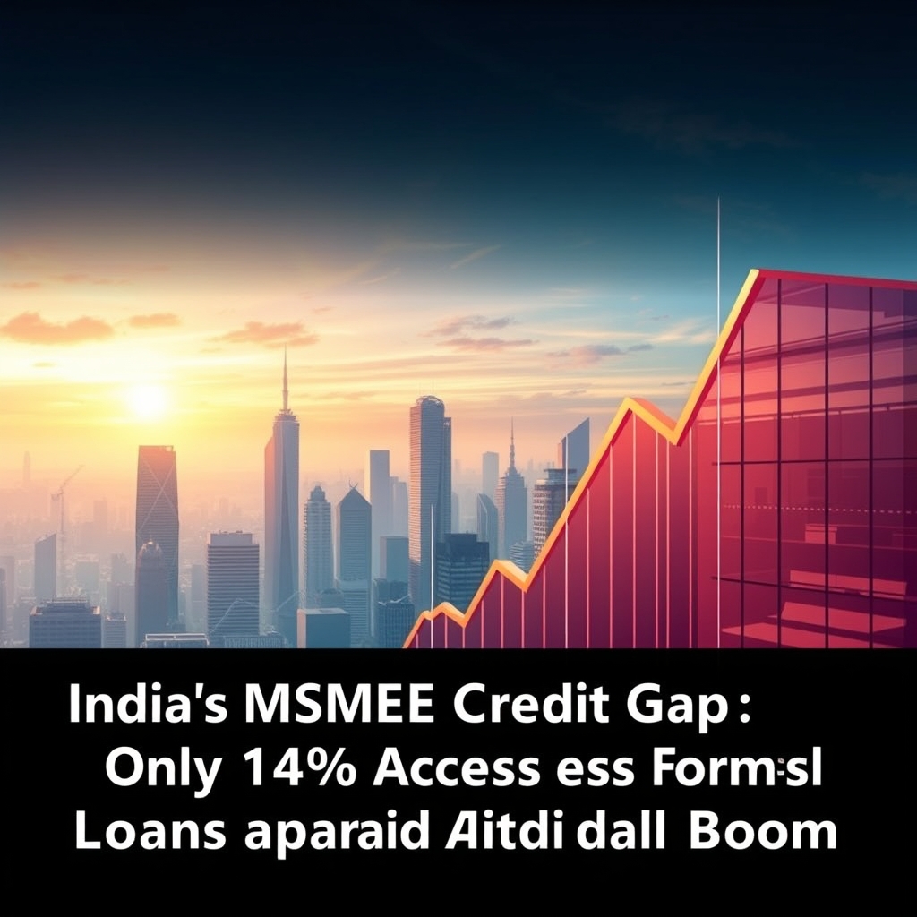 India's MSME Credit Gap: Only 14% Access Formal Loans Amid Digital Boom